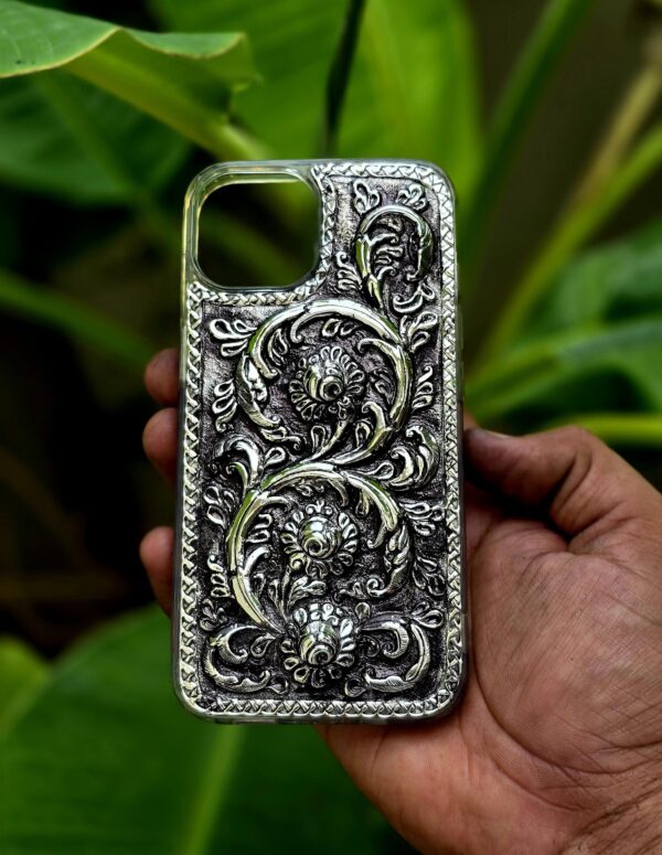 custom silver mobile covers - Image 2