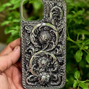 custom silver mobile covers