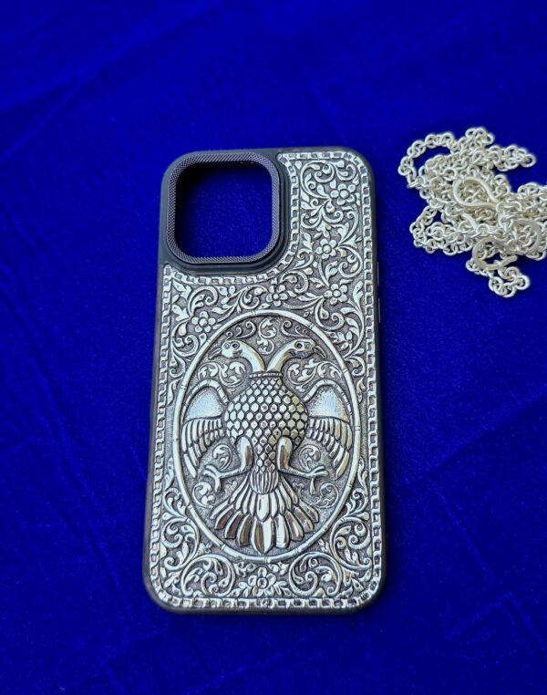 custom silver mobile cover - Image 2