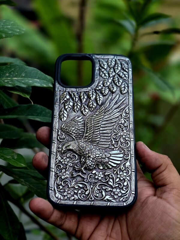 Customize Silver Phone Cover - Image 2