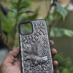 Customize Silver Phone Cover
