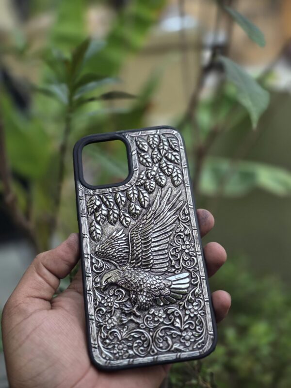 Customize Silver Phone Cover