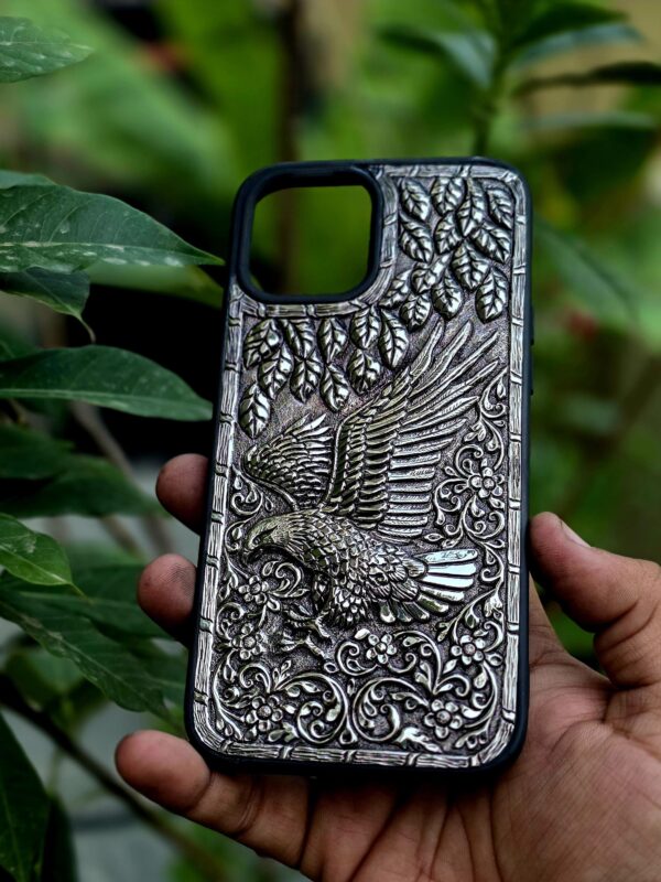 Customize Silver Phone Cover - Image 3