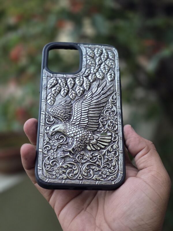 Customize Silver Phone Cover - Image 5